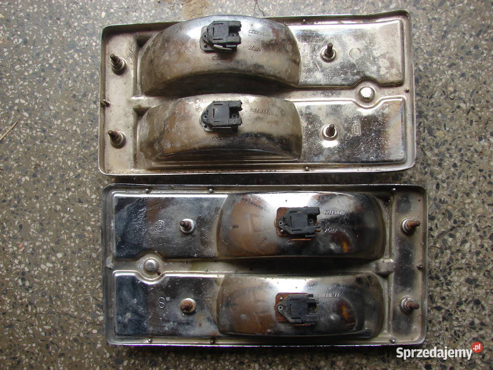 Fiat 125p duży Fiat zestaw lampa prawa i lewa Części Starogard Gdański
