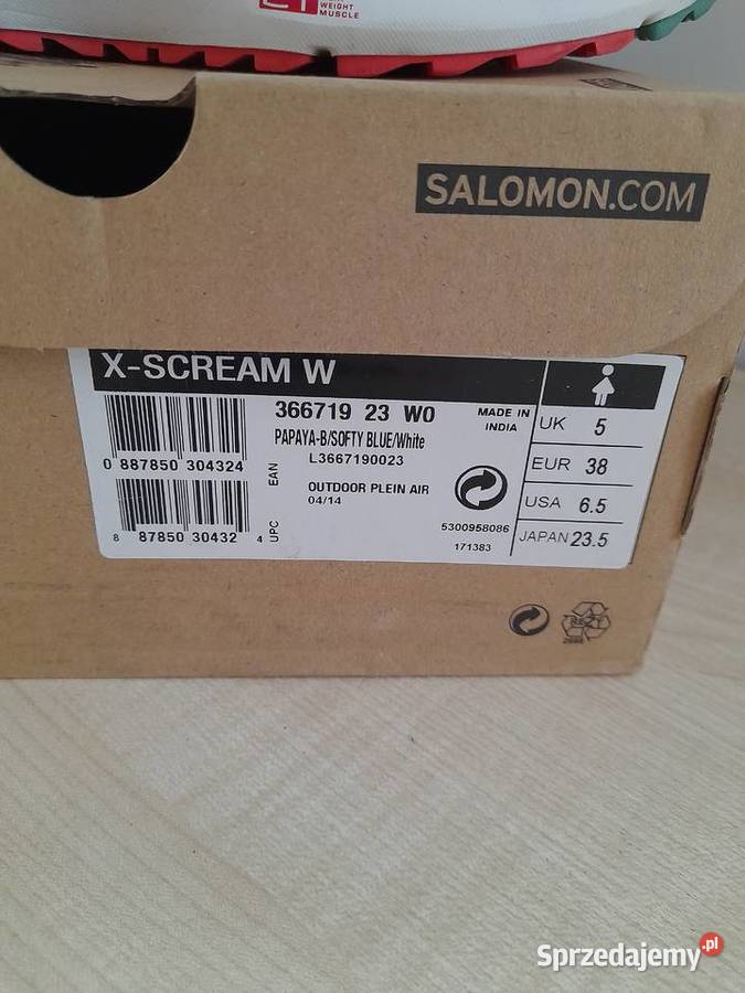 Buty Salomon XScream W 38 Sneakersy buty do