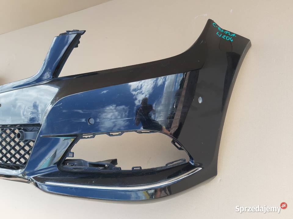 CKLASA W204 LIFT ZDERZAK PRZÓD CHROM WIĄZKA PDC Karoseria Trzciel