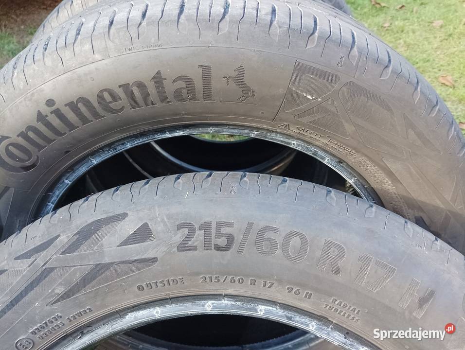 Opony Continental 21560 R 17 215 Imielin sprzedam