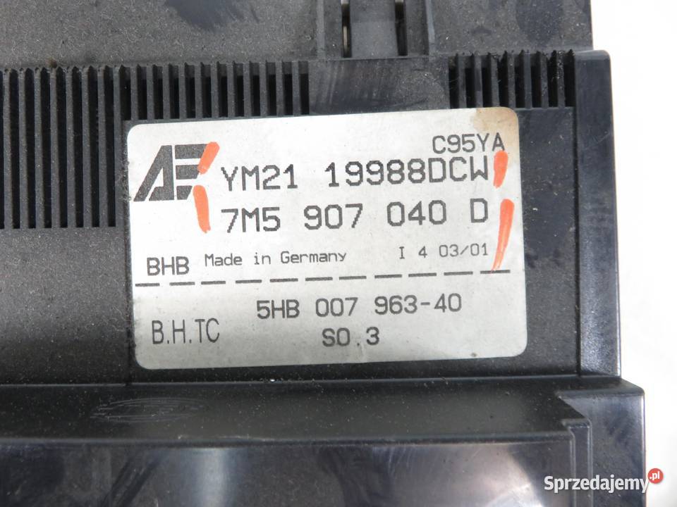 KLIMATRONIK FORD GALAXY I WGR YM2119988DCW