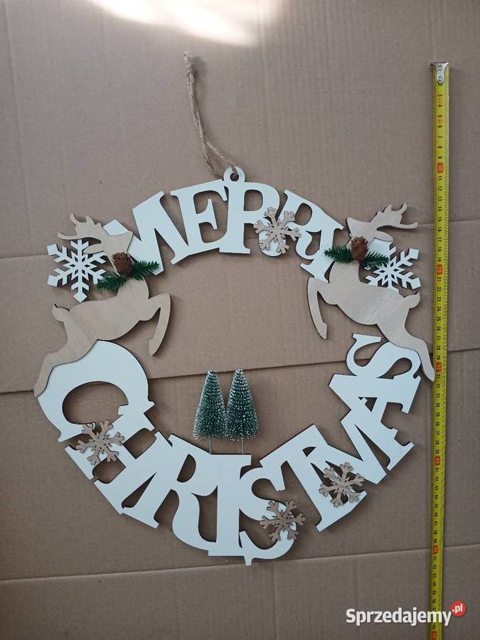 Zawieszka dekoracja bożonarodzeniowa Merry