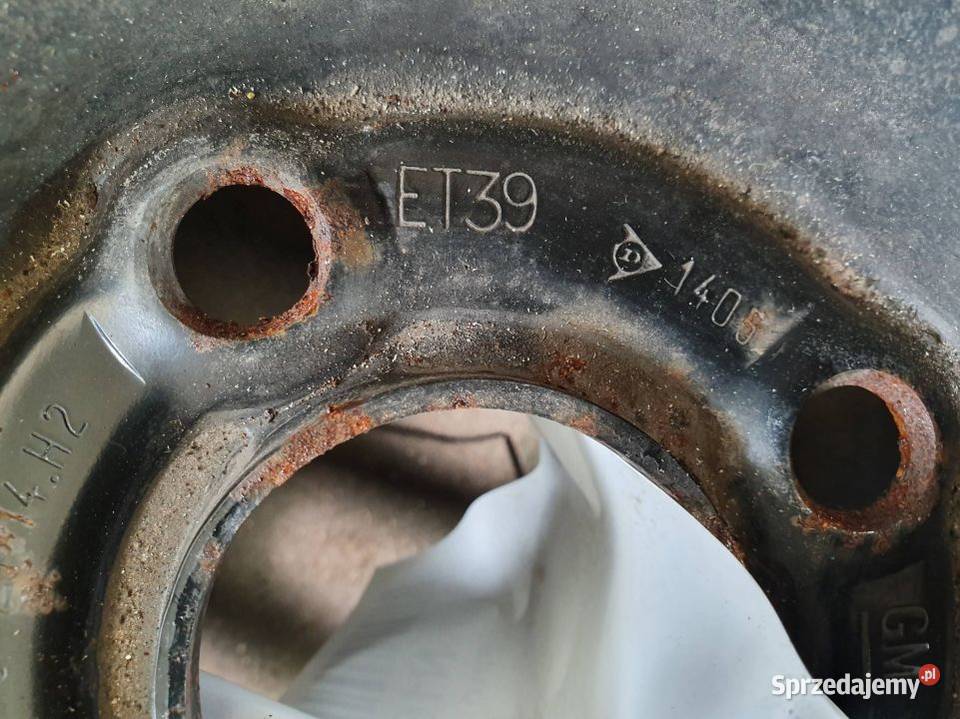 KOŁO DOJAZDOWE OPEL ASTRA G Motoryzacja Lipno