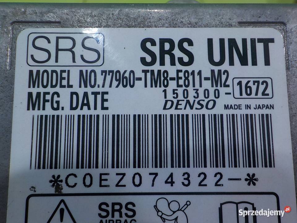 HONDA INSIGHT II 13 IMA 10r 5D modul sensor mazowieckie Suków