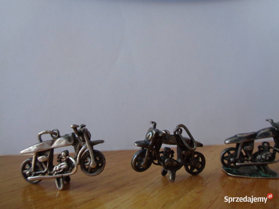 Motocykle Srebrne zawieszki dolnośląskie Lubin