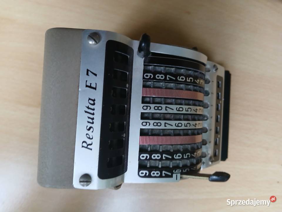 Stara maszyna do liczenia Kraków