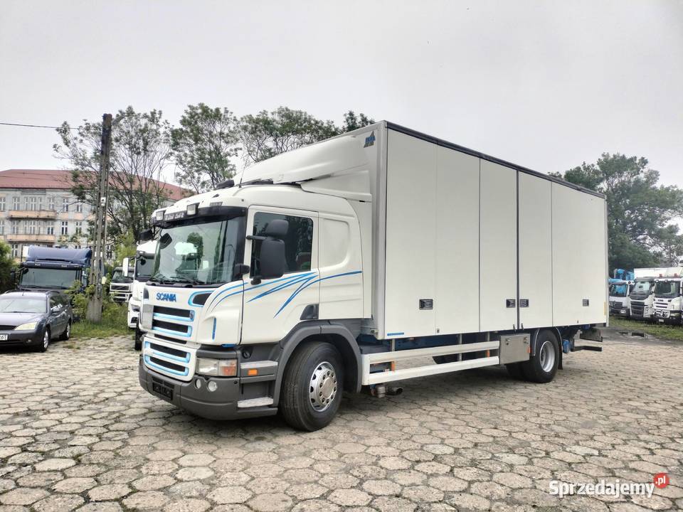 SCANIA P280 4x2 KONTENER IZOTERMA OTWIERANY BOK Izotermy Częstochowa