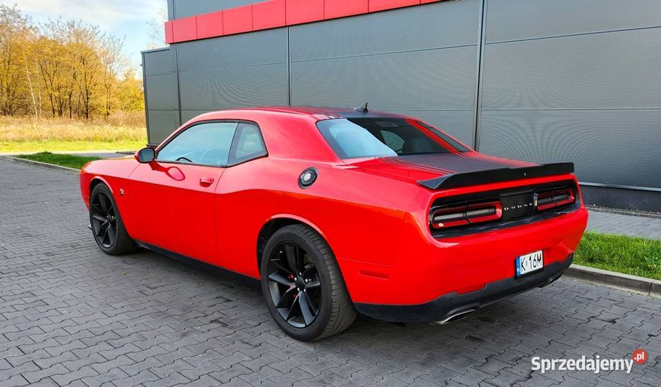 Dodge Challenger Scat Pack 64 Shaker moc 492 Kraków