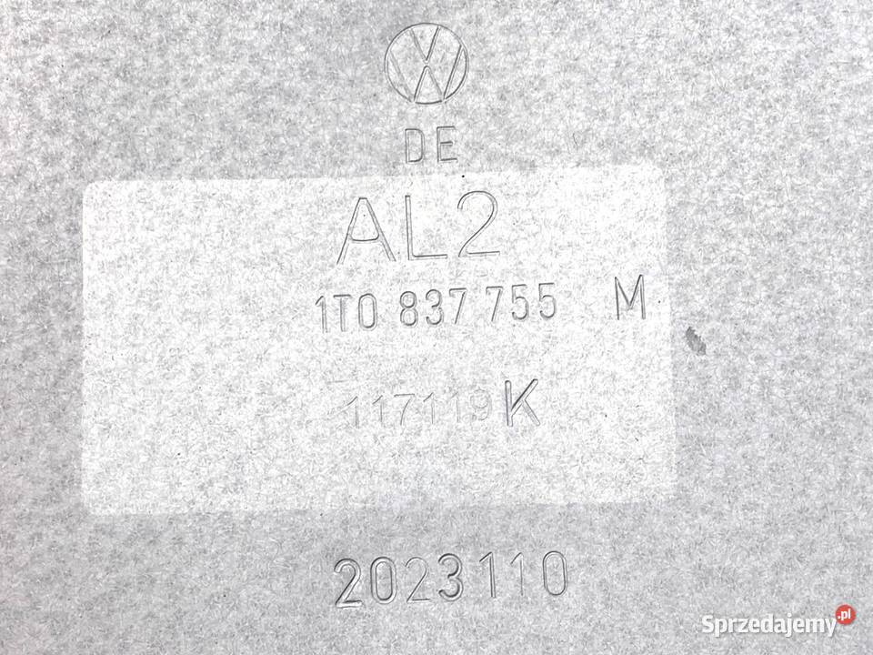 PODNOŚNIK SZYBY LEWY PRZÓD VW CADDY III