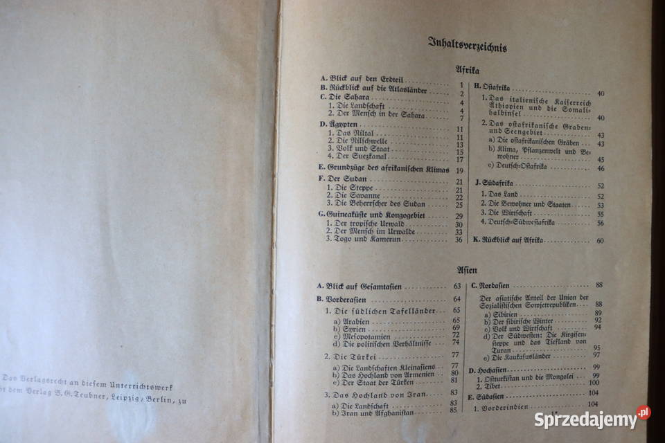 Heimat und Welt Band 3 Afrika Asien Australien Antyki, Sztuka, Kolekcje mazowieckie Warszawa