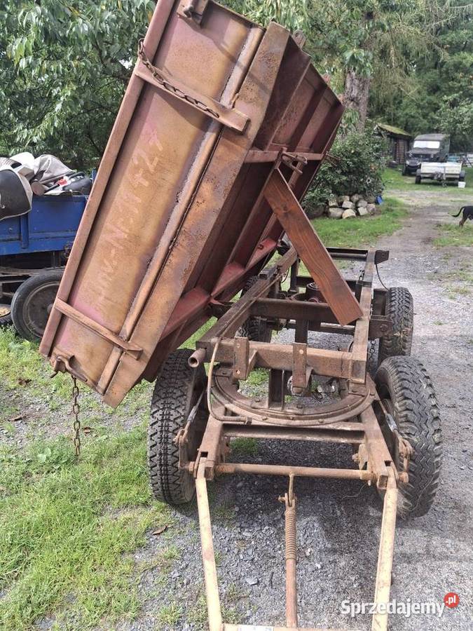 Przyczepka Multicar minitraktorek wywrotka Krosno Odrzańskie