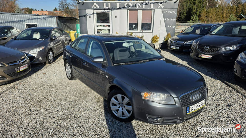Audi A4 AUTOMAT SEDAN 20 benz Z LPG NRozrząd lakier metallic Świdnica