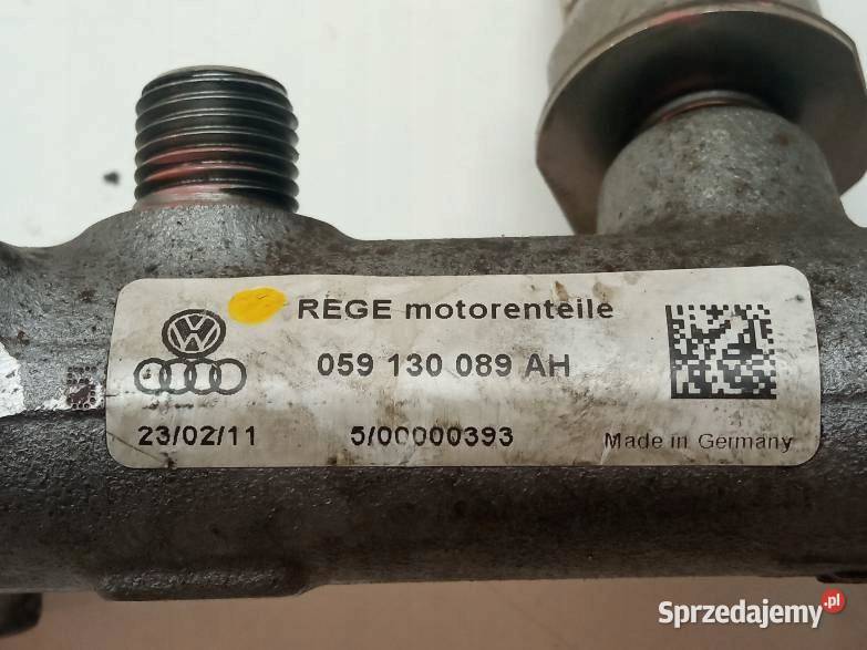 LISTWA WTRYSKOWA 059130089AH 30 TDI Audi A4 IV świętokrzyskie sprzedam