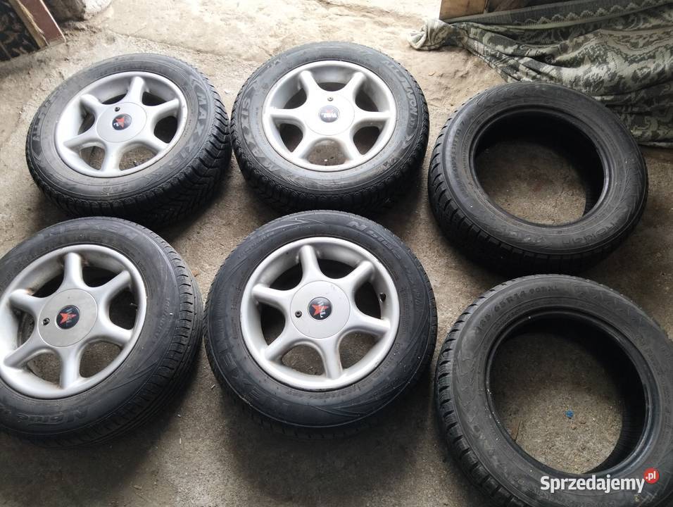 Zestaw felg z oponami 18565r14