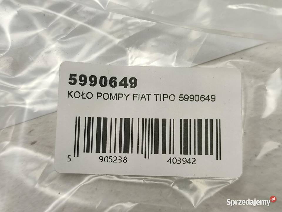 KOŁO PASOWE POMPY WODY FIAT DUCATO 19901994 NOWE osobowe lubelskie