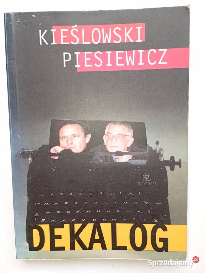 Kieślowski Piesiewicz Dekalog scenariusze Warszawa