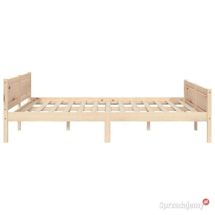Rama łóżka z litego drewna sosnowego 160 x 200 Warszawa