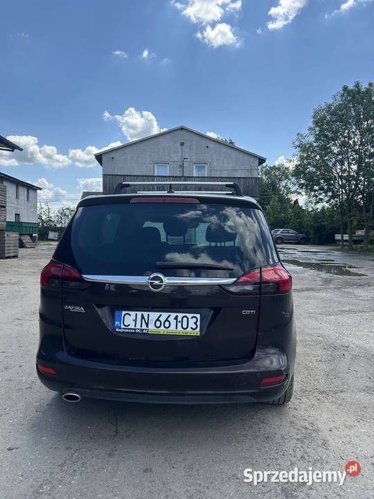 Opel zafira kupiony w polskim salonie Wonorze