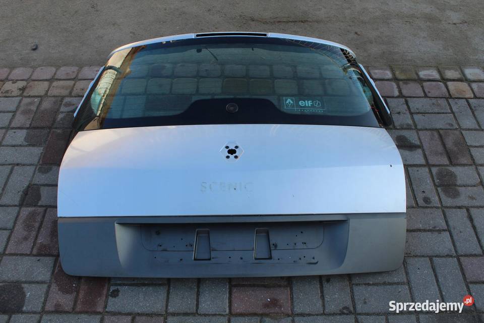 KLAPA TYŁ TYLNA TED69 RENAULT SCENIC II osobowe