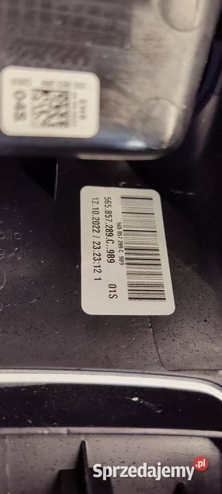 SKODA KAROQ KRATKA NAWIEWU TUNELU 565857289C dolnośląskie sprzedam