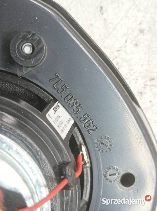 GŁOŚNIK KOMPLET Porsche Cayenne I 2002 2010 osobowe