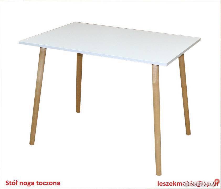 STÓŁ KUCHENNY STYL SKANDYNAWSKI STOLIK BIAŁY Tołkiny sprzedam