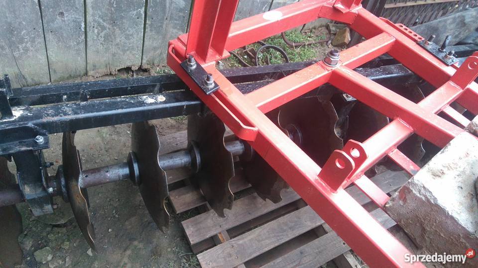 Brona talerzowa Talerzówka KWAS 2012 24m nieuszkodzony Agregaty