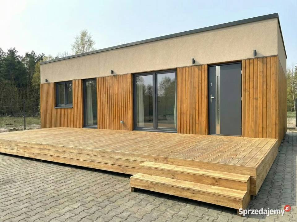 Dom 70m2 Gotowy do postawienia na Twojej działce drewno Zielonka