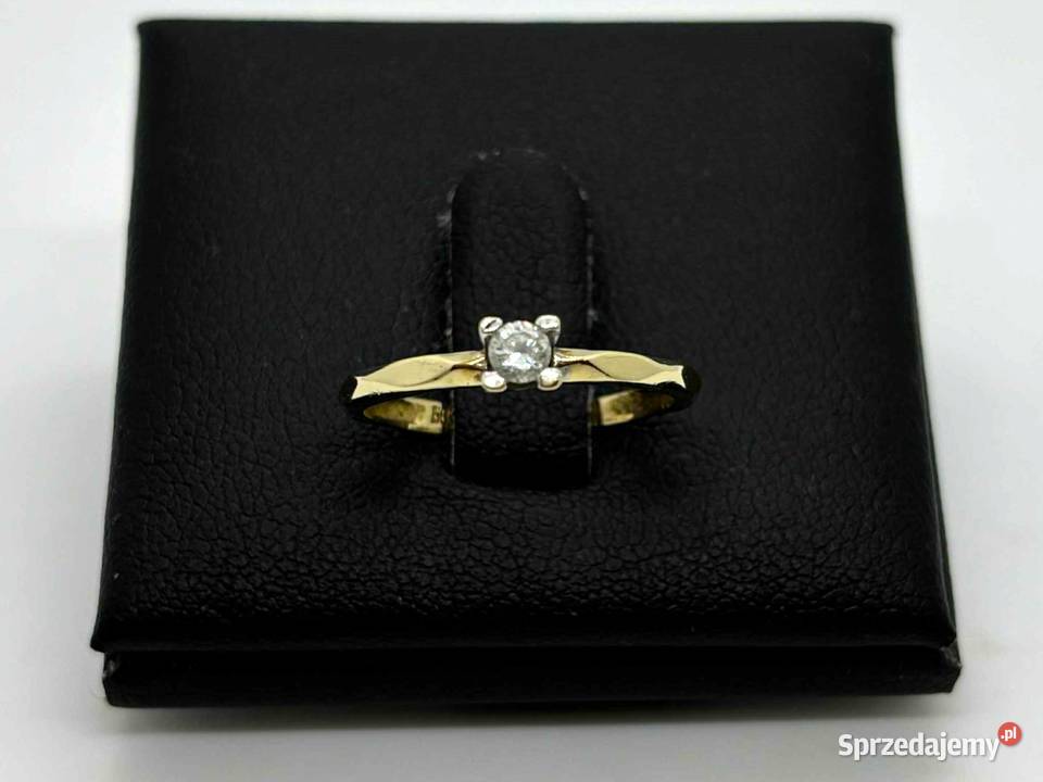 Złoty Pierścionek pr 585 110g R10 złoto Pierścionki Elbląg