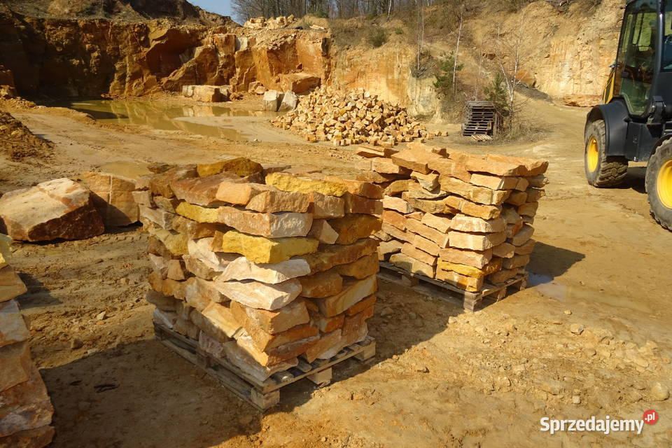 Płaski kamień ogrodowy na murki skalniak murowy Wielgomłyny sprzedam