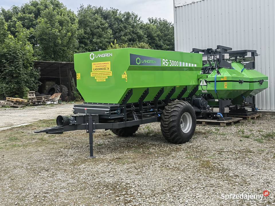 Rozsiewacz do wapnanawozu LANGRENRCWwapniarka Żółkiewka-Osada