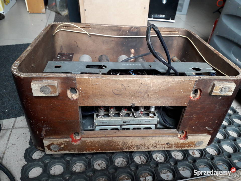 Radio lampowe Sonatina stare prl oryginał