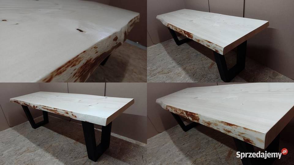 stolik kawowy 150 drewna stół ława drewniana Stoły, krzesła, biurka Roczyny