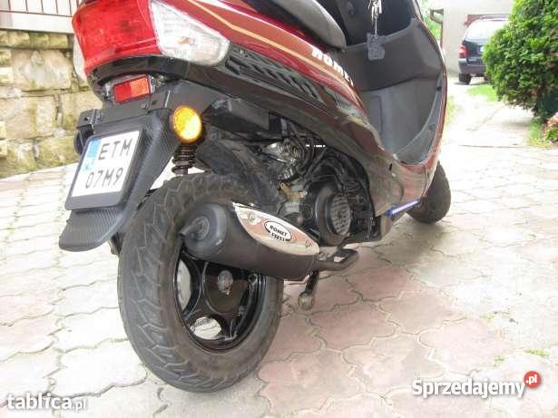Skuter romet 727 10 Tuning bagażnik sprzedam