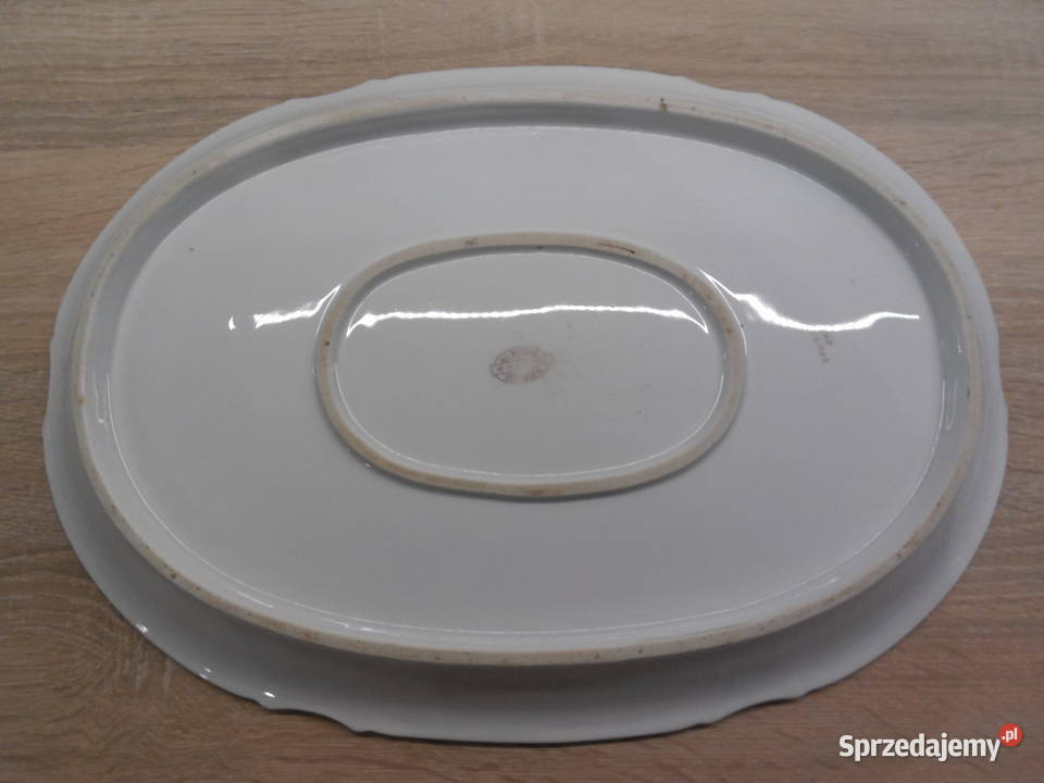 Porcelanowa duża paterapółmisek GHASCHE BERLIN Raszków