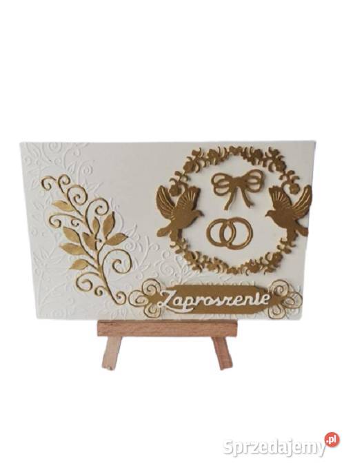 Zaproszenia Ślub Gołębie Z Obrączką W Okręgu C6 Poznań