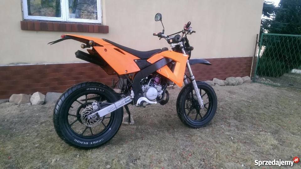 Rieju Spike rs tzr supermoto stunt aerox booster Rieju Kozłów