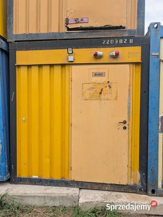 Kontener szatniowy budowlany 220382 Warszawa mazowieckie Łomianki