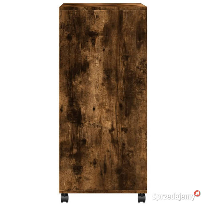 Szafka na kółkach przydymiony dąb 55x40x91