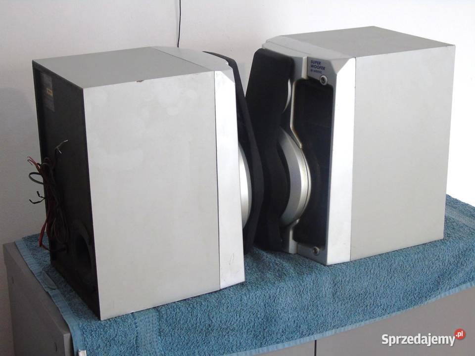 Kolumny stereo Panasonic sbAK28 sprawne 200 wat Słuchawki i głośniki