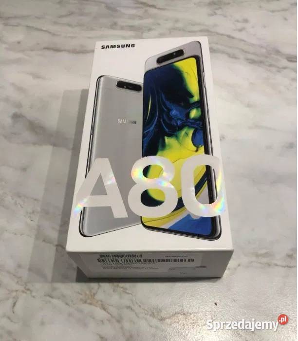 Nowy Samsung A80, kolor : Ghost White, 128 GB