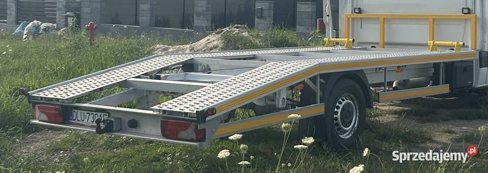 Najazd laweta aluminium sprinter crafter lekki Ścinawa