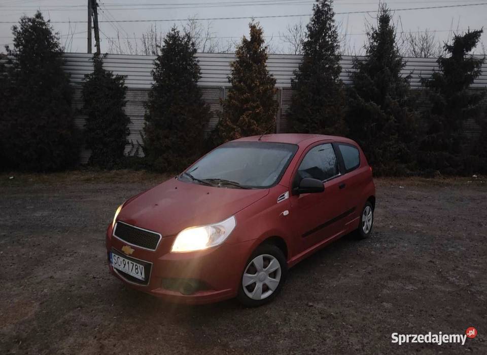 Chevrolet Aveo 2010r 12 benzyna 120 przbeiegu 1200cm3 Częstochowa