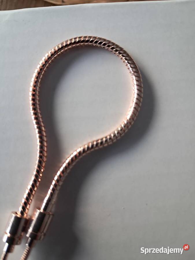 nowa bransoletka w kolorze pudrowego różu Bransoletki Sandomierz