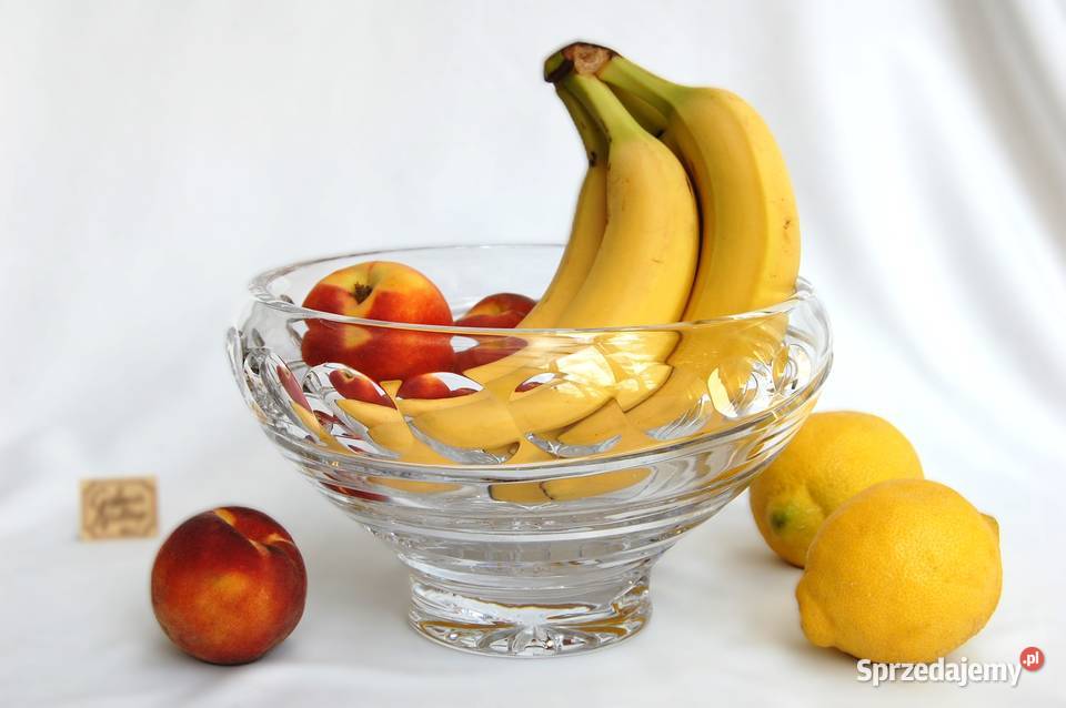 Miska salaterka owocarka kryształowa kryształ Salaterki i półmiski Lublin sprzedam