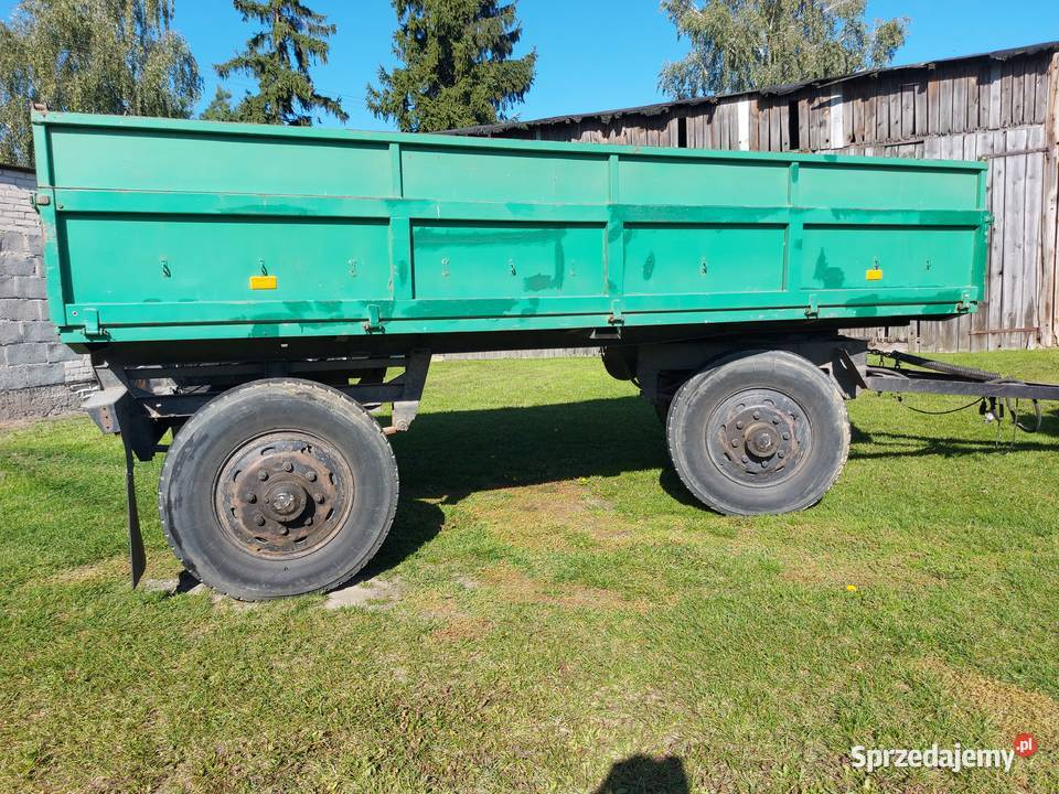 Przyczepa rolnicza Autosan D50 6 Ton Sztywna Maszyny rolnicze Wylatowo