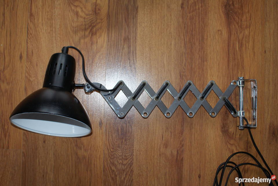 Lampa ścienna nożycowa loft vintage Warszawa