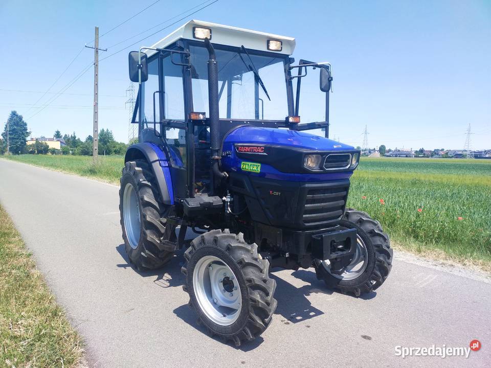 Ciągnik rolniczy FARMTRAC 6050 E 4 WD z kabiną Łęczyca sprzedam