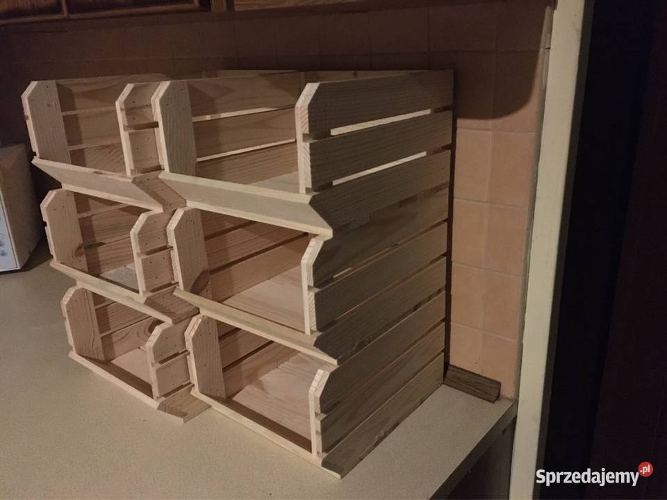 Skrzynki na owoce warzywa spiżarnia kuchnia 6 Pozostałe Chełmża