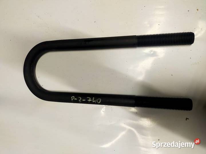Strzemię resoru M22x25x91x326340 na rurę nowe Rolnictwo Brzozówka